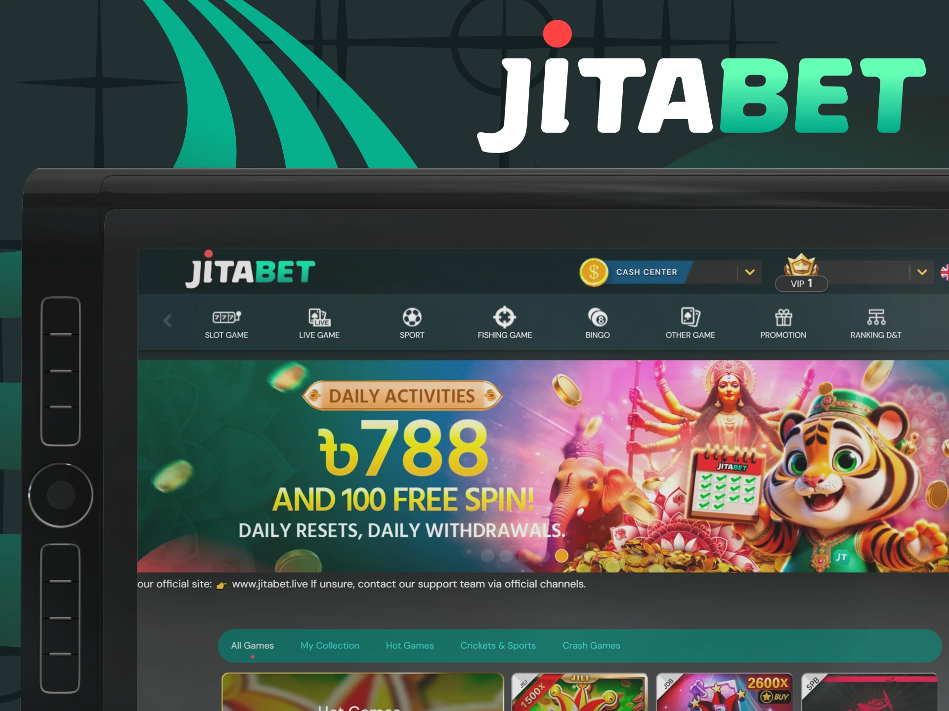 Jitabet is a technology site.