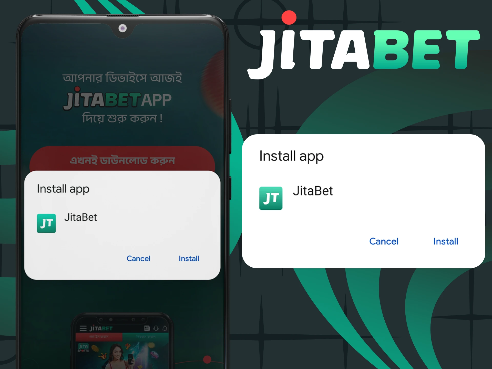 Learn how to install the Jitabet app for your Android device.