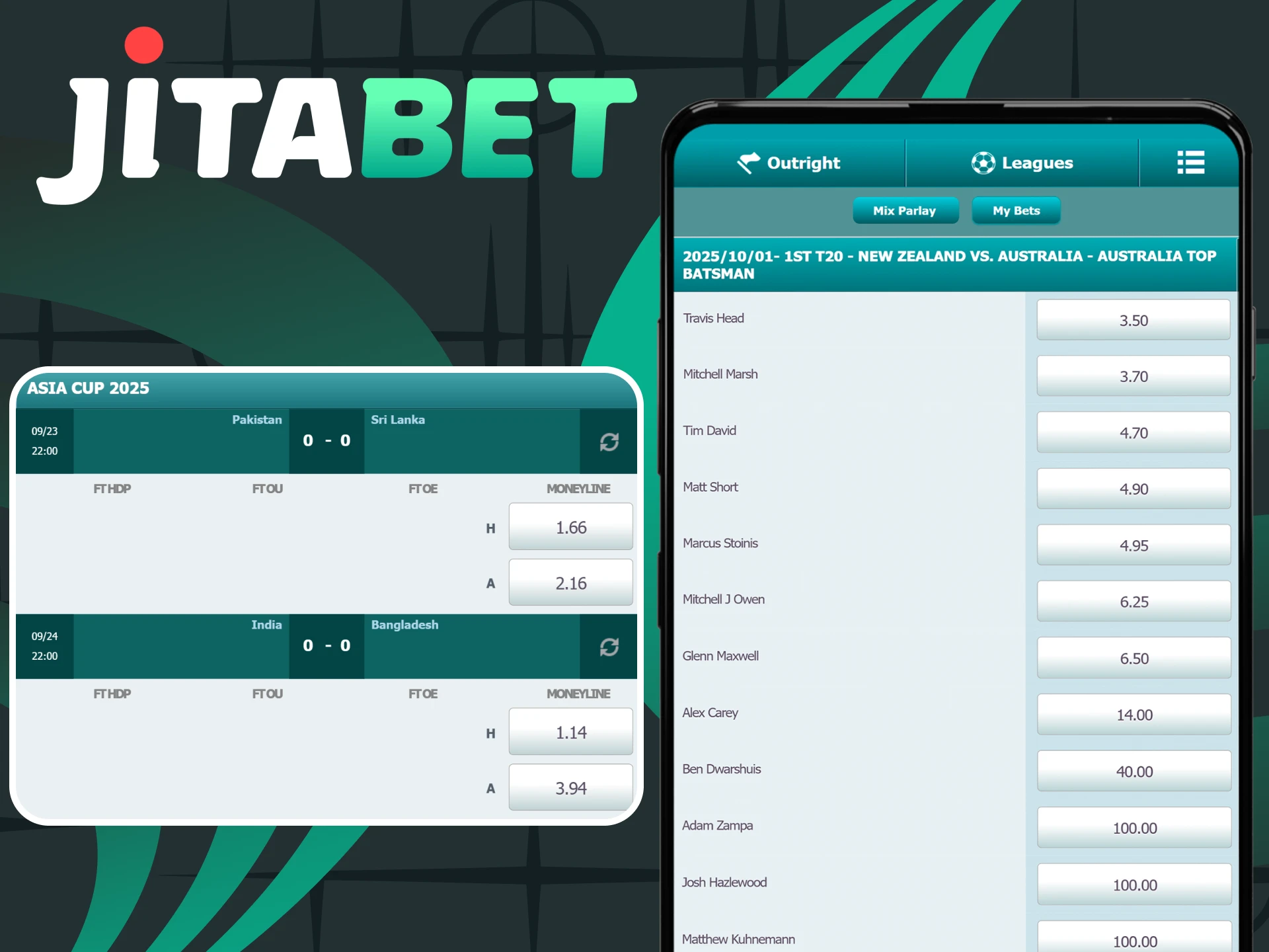 There are several solutions for when betting odds are not updating in the Jitabet app.