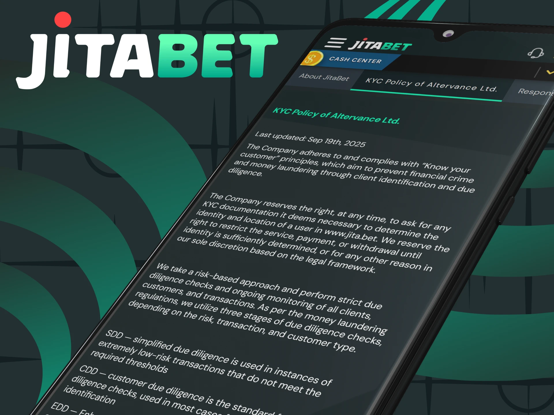 Jiatbet app is safe and secure.