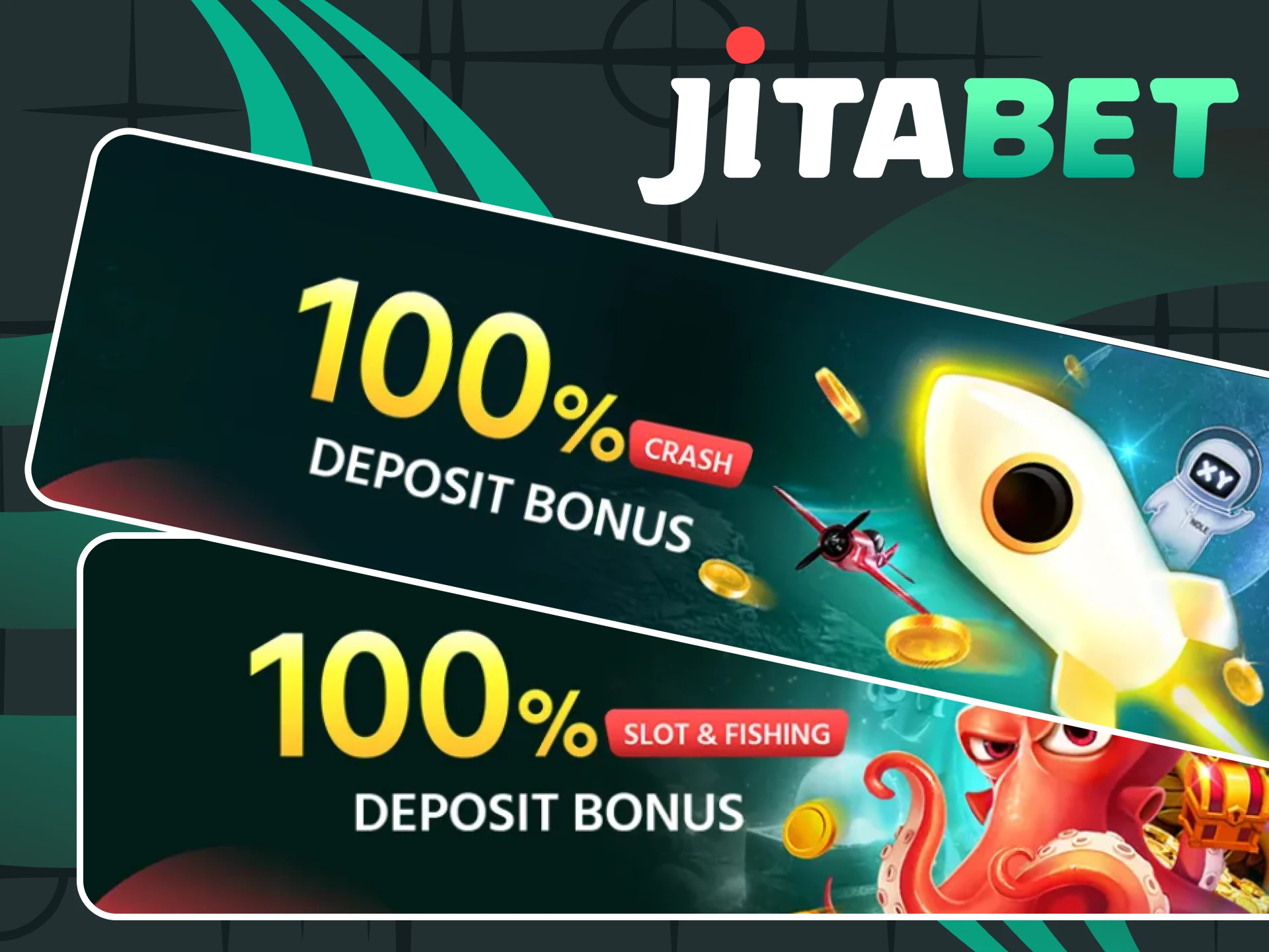 Jitabet offers various bonuses to casino lovers.