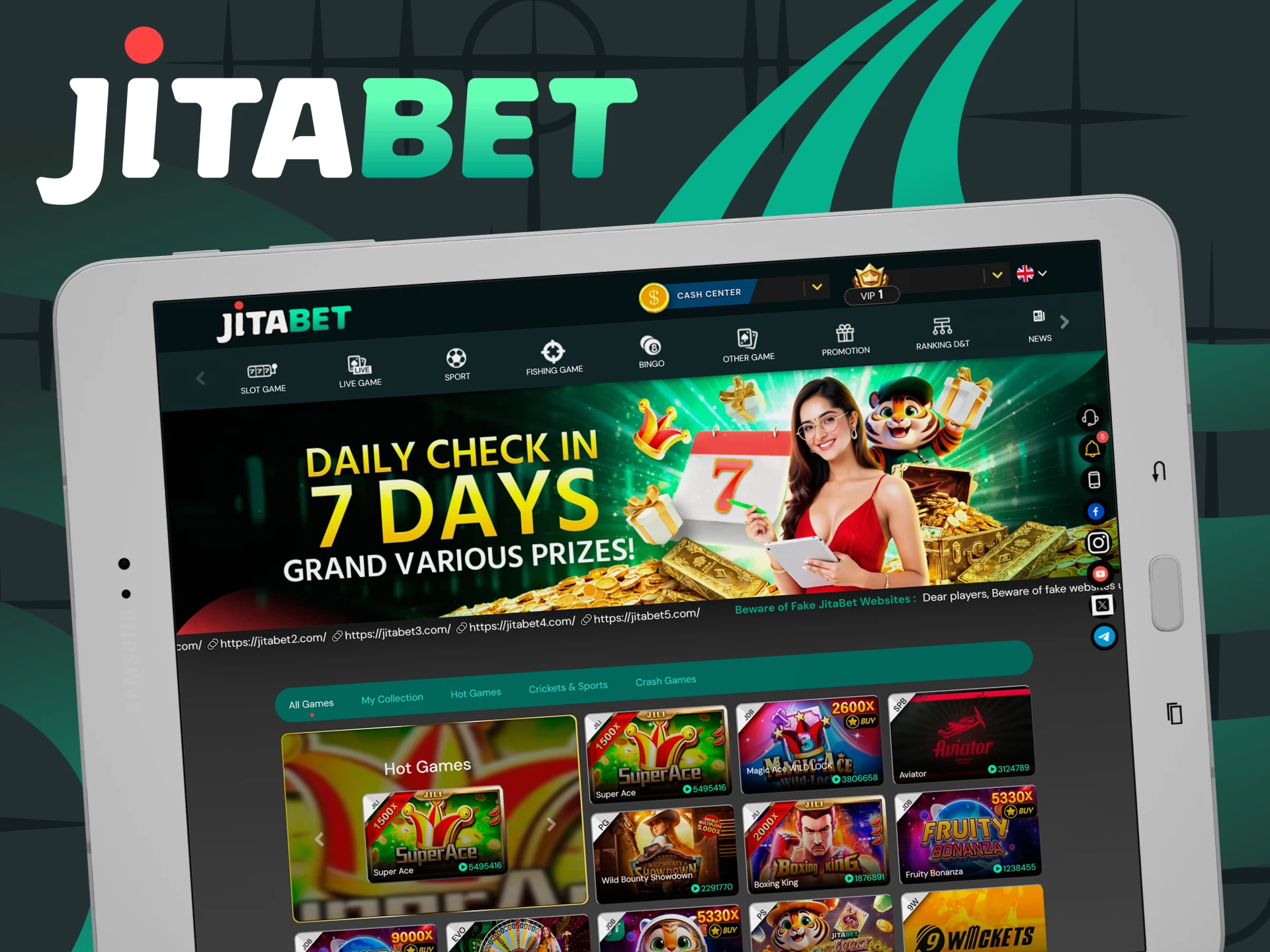 Find out why many users choose Jitabet.