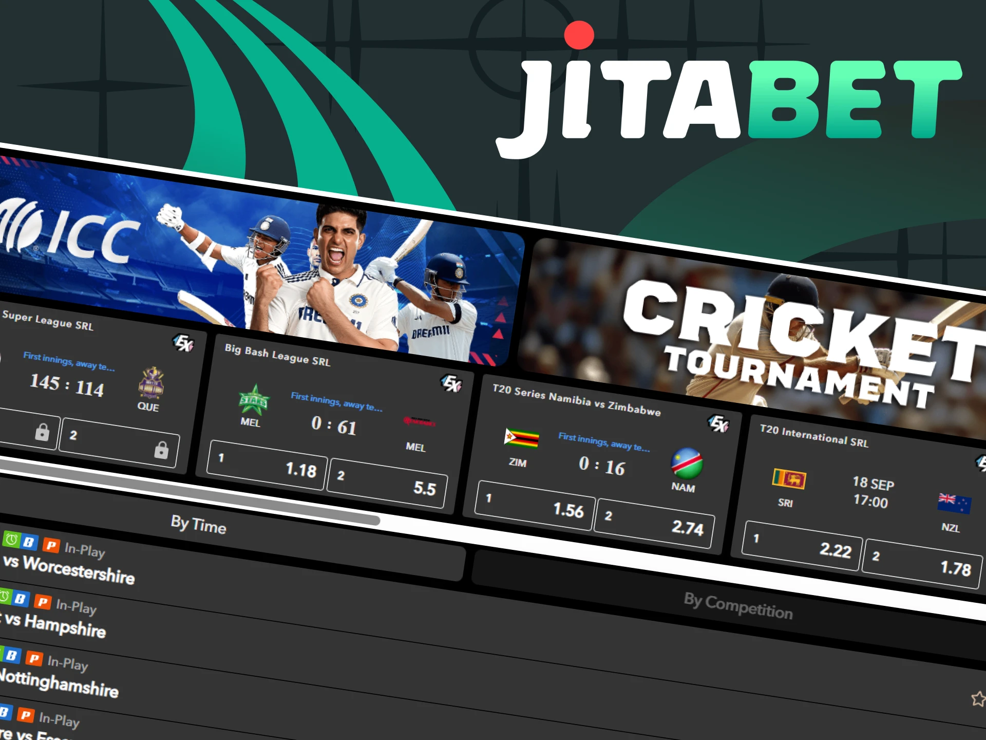 Cricket is the best choice for sports betting from Jitabet.