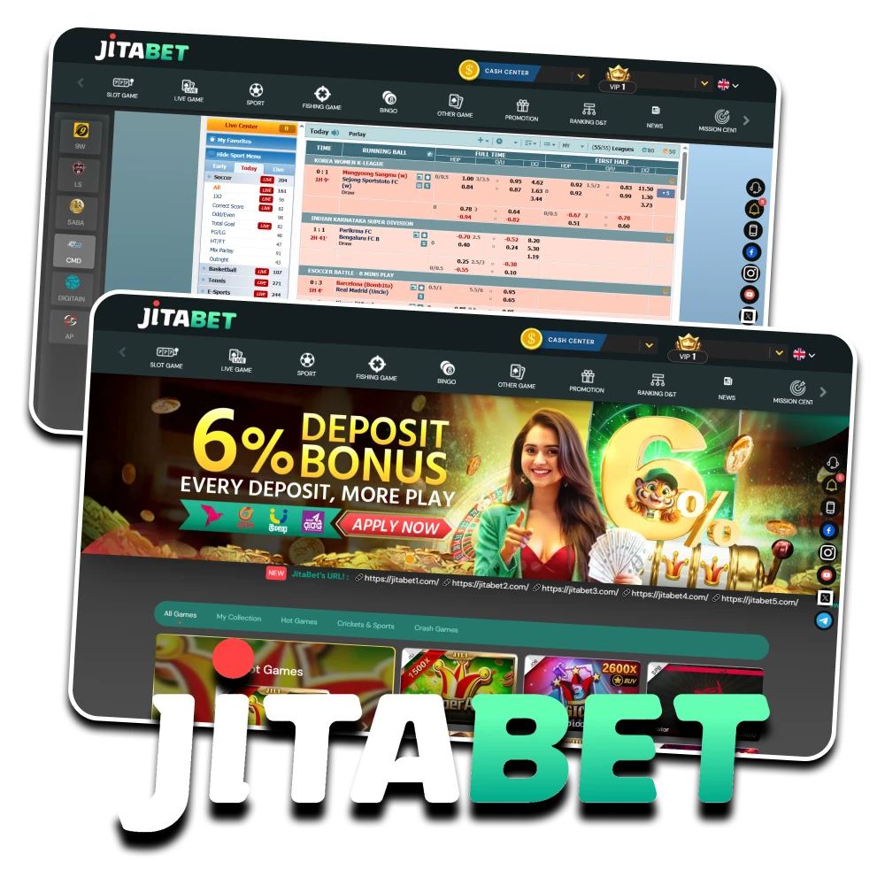 For betting and games, choose the Jitabet website.