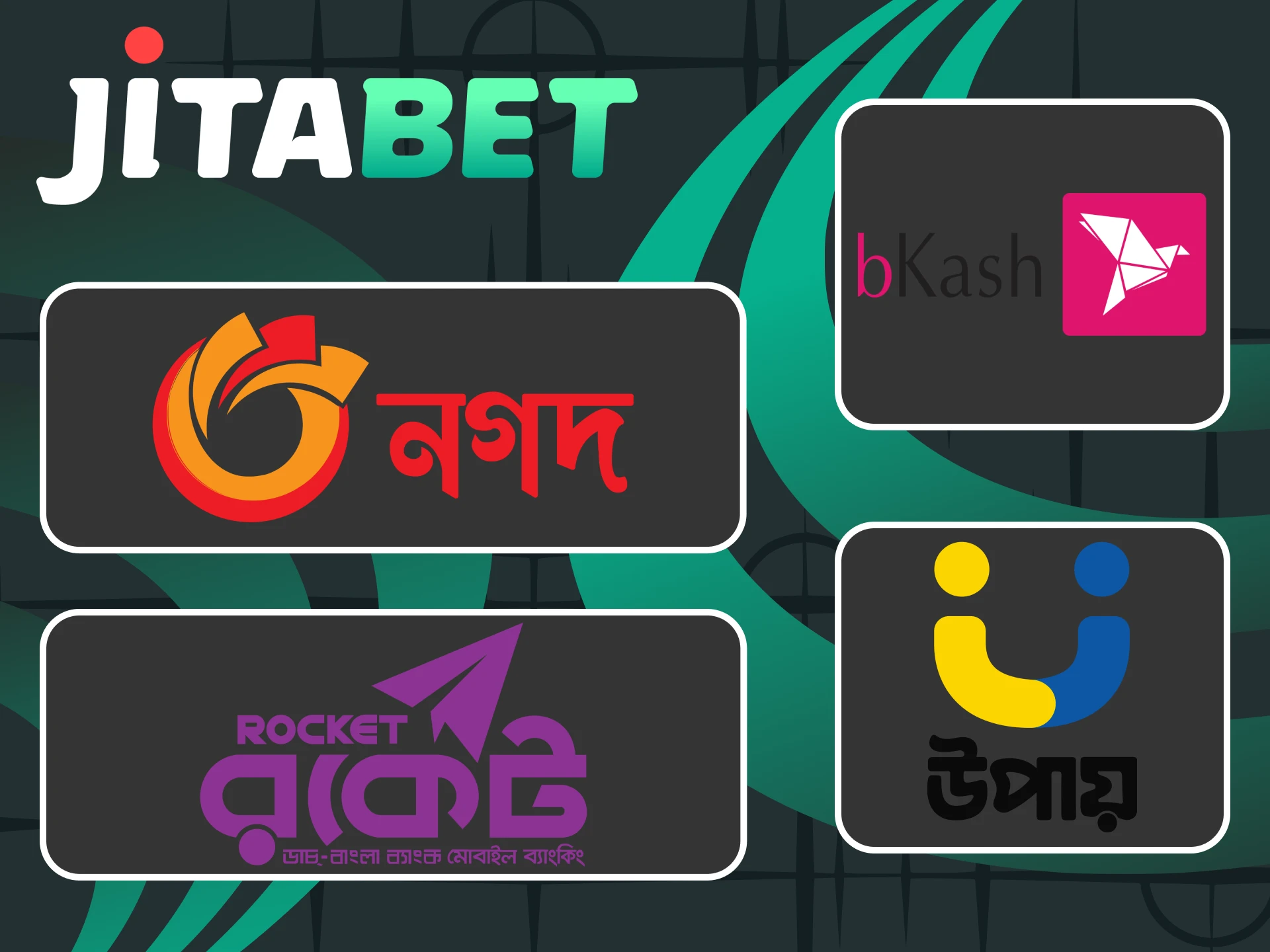 You can trust the payment method on the Jitabet website.