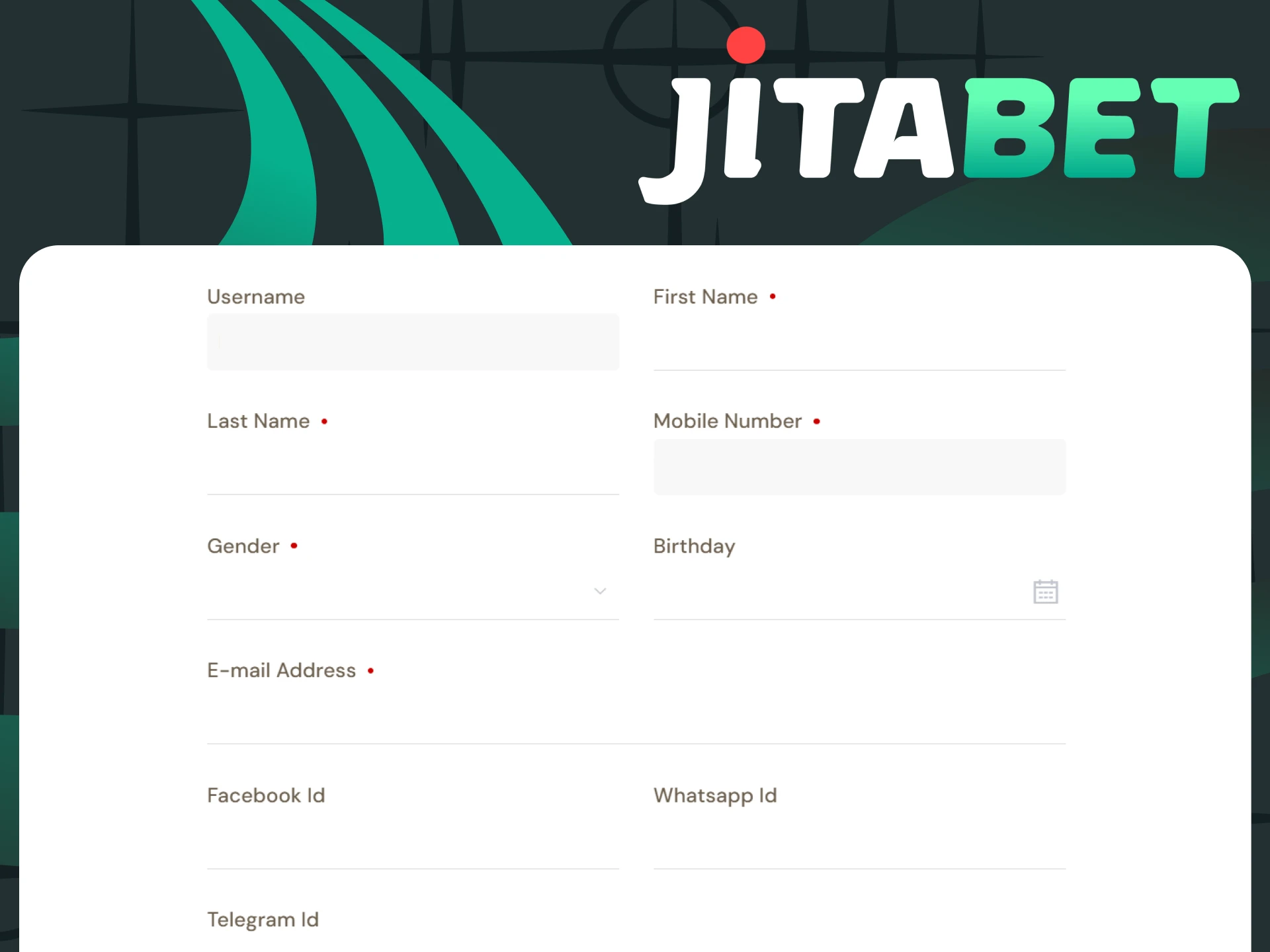 On the Jitabet website you need to go through verification.