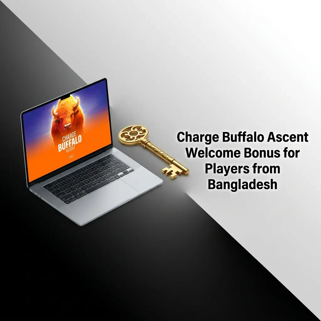 Jitabet 200% welcome bonus up to ৳8,000 for Bangladesh players on Charge Buffalo Ascent slots with ৳500 min deposit