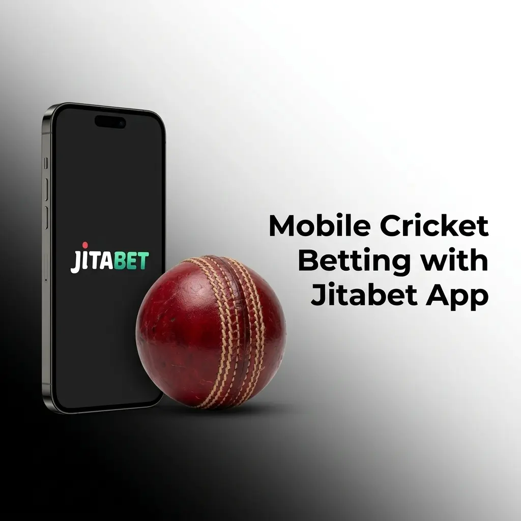 Jitabet mobile app on Android and iOS PWA showing cricket betting markets and bet slip interface